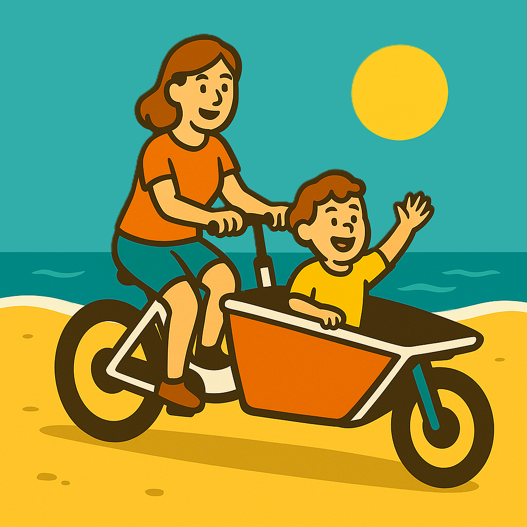Logo Bakfiets op Vakantie